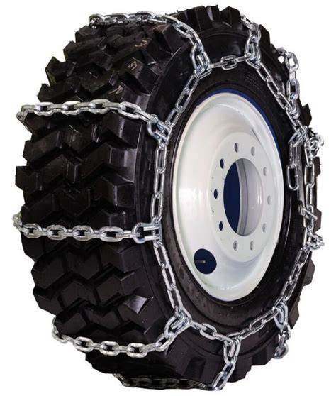 how to install skid steer tire chains|12 16.5 skid steer chains.